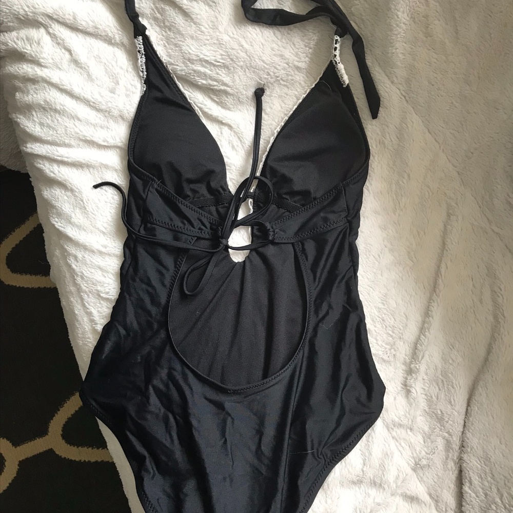 3 FOR $30 - Lace Halter Bathing Suit - Picture 3 of 7